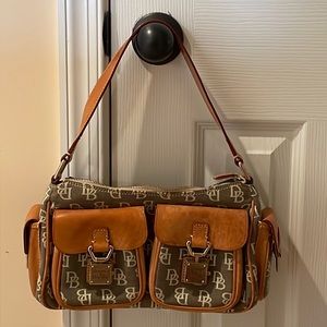 Dooney & Bourke Canvas Logo Handbag